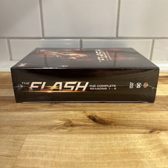 The Flash: Seasons 1 2 3 4 (DVD) DC Box Set NEW Sealed - Picture 4 of 5